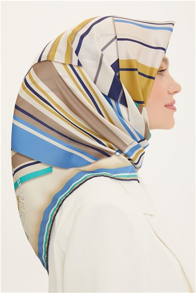 Armine Twill İpek Eşarp 22Ya8704 09