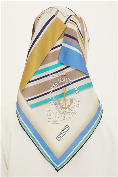 Armine Twill İpek Eşarp 22Ya8704 09