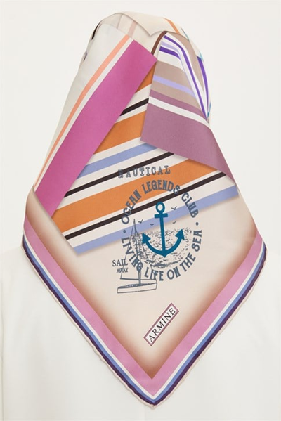 Armine Twill İpek Eşarp 22Ya8704 32