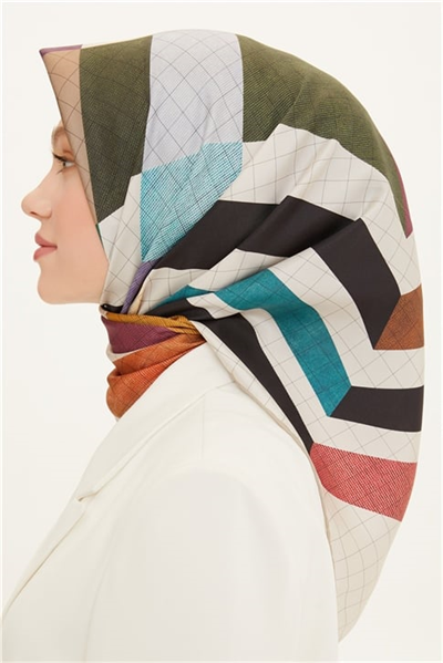 Armine Twill İpek Eşarp 22Ya8705 09