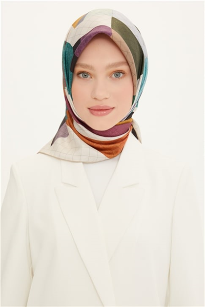 Armine Twill İpek Eşarp 22Ya8705 09