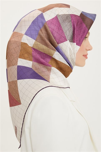 Armine Twill İpek Eşarp 22Ya8705 41