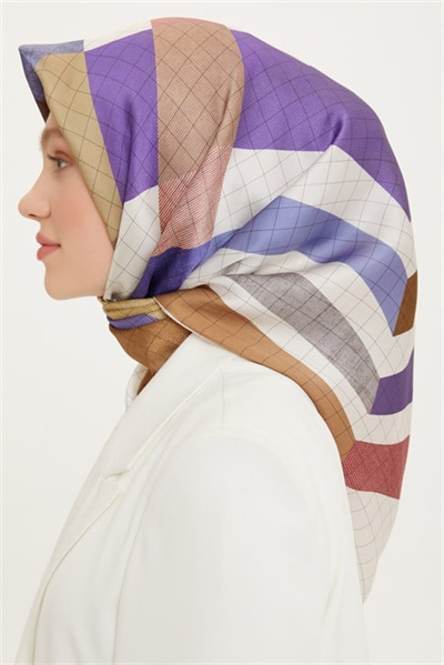 Armine Twill İpek Eşarp 22Ya8705 41