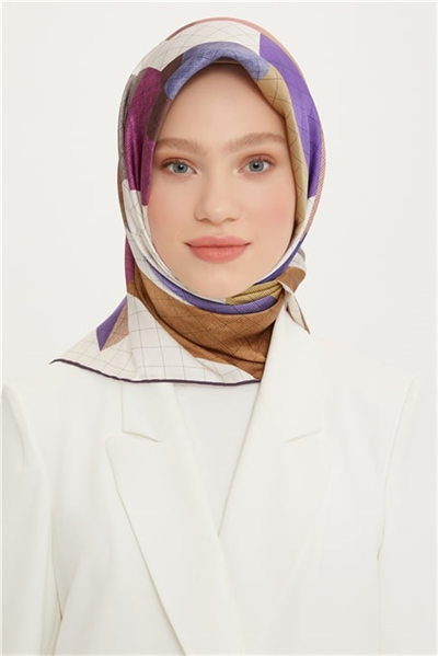 Armine Twill İpek Eşarp 22Ya8705 41
