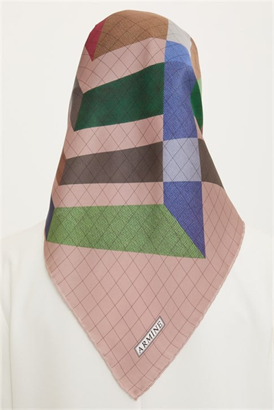 Armine Twill İpek Eşarp 22Ya8705 51