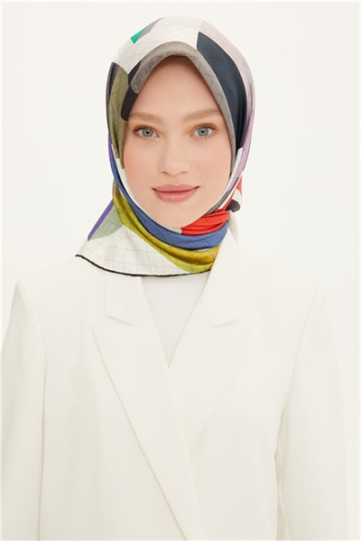 Armine Twill İpek Eşarp 22Ya8705 62