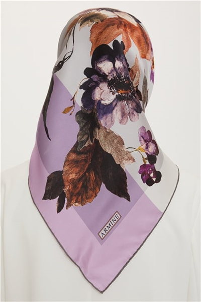 Armine Twill İpek Eşarp 22Ya8707 02