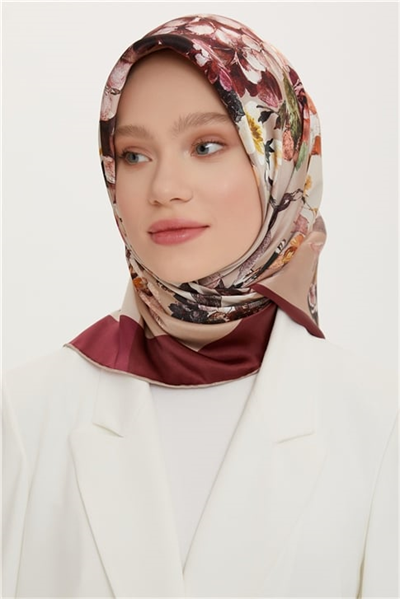 Armine Twill İpek Eşarp 22Ya8707 08