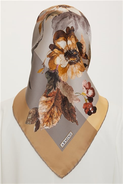 Armine Twill İpek Eşarp 22Ya8707 09