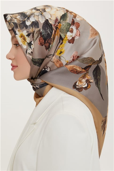 Armine Twill İpek Eşarp 22Ya8707 09