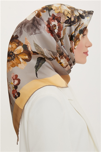 Armine Twill İpek Eşarp 22Ya8707 09