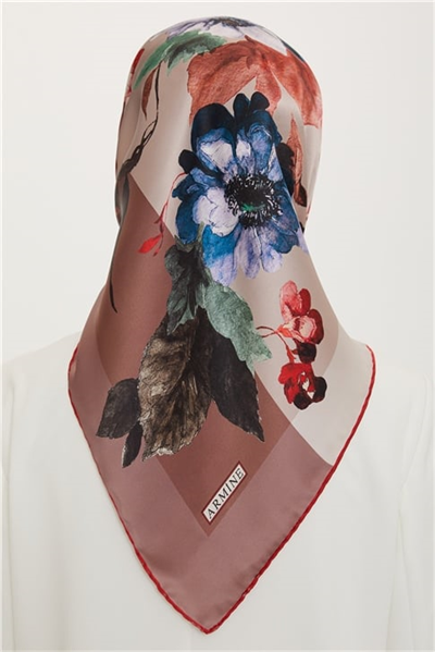 Armine Twill İpek Eşarp 22Ya8707 52