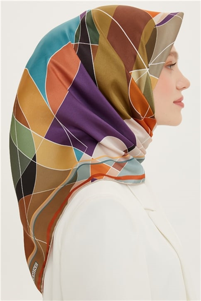Armine Twill İpek Eşarp 22Ya8708 01