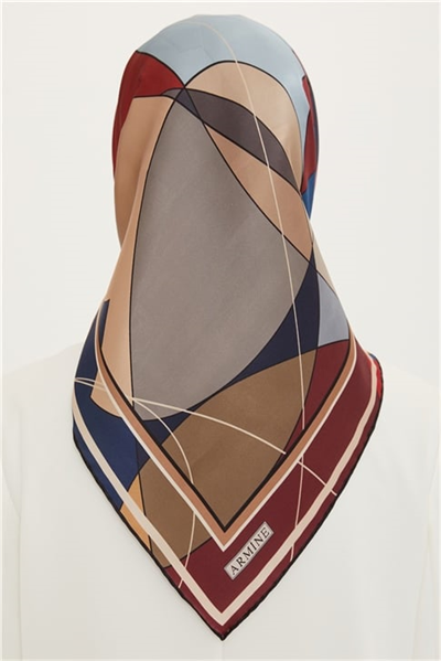 Armine Twill İpek Eşarp 22Ya8708 41