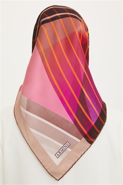 Armine Twill İpek Eşarp 22Ya8711 05