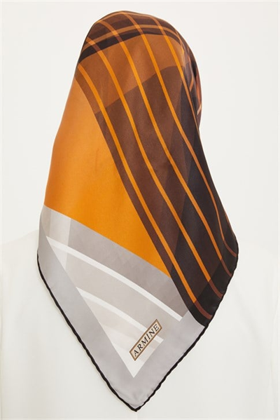 Armine Twill İpek Eşarp 22Ya8711 07