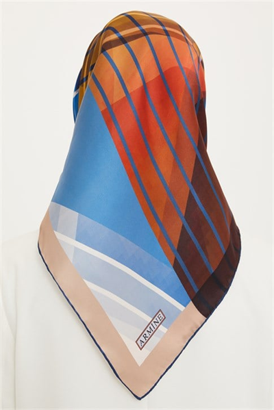 Armine Twill İpek Eşarp 22Ya8711 08