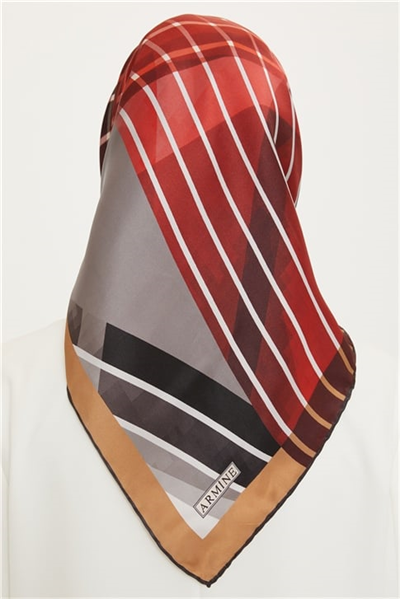 Armine Twill İpek Eşarp 22Ya8711 36