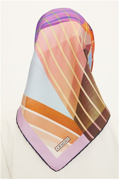 Armine Twill İpek Eşarp 22Ya8711 38