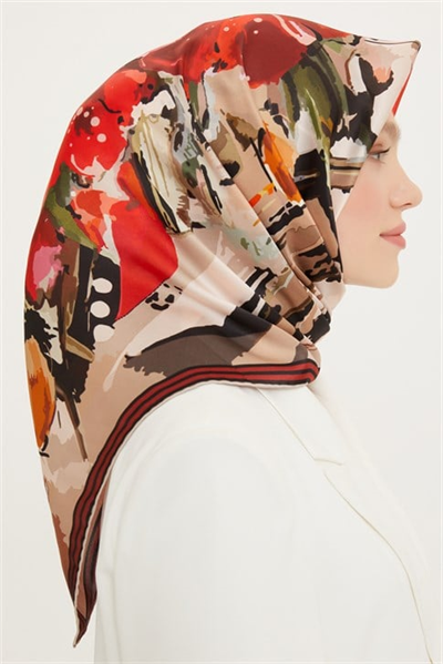 Armine Twill İpek Eşarp 22Ya8713 02
