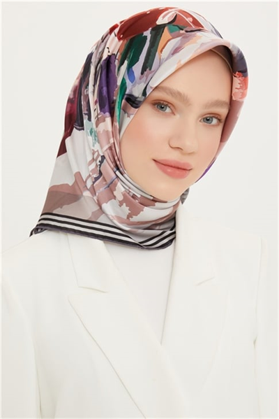 Armine Twill İpek Eşarp 22Ya8713 05