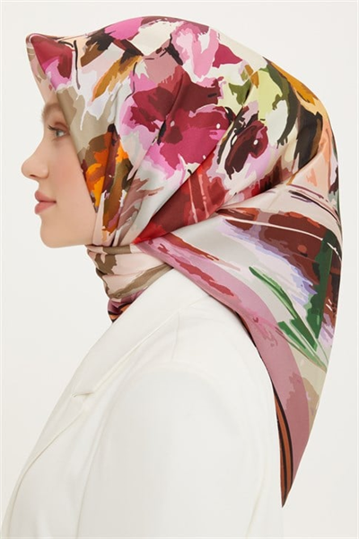 Armine Twill İpek Eşarp 22Ya8713 08