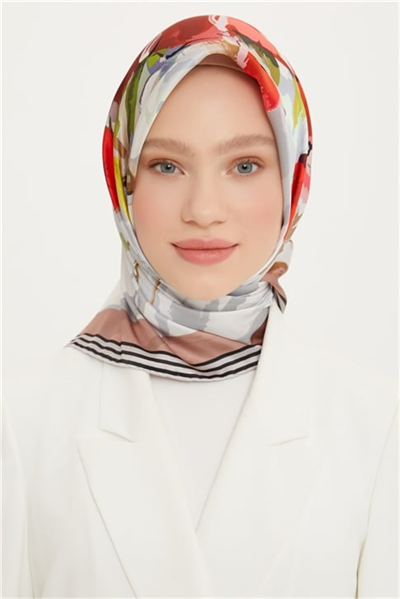 Armine Twill İpek Eşarp 22Ya8713 33