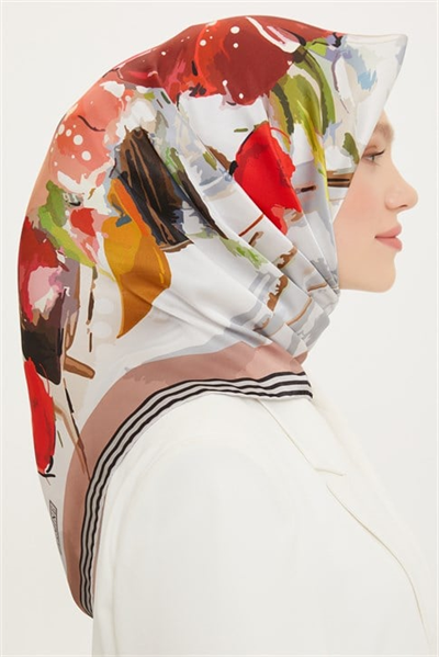 Armine Twill İpek Eşarp 22Ya8713 33