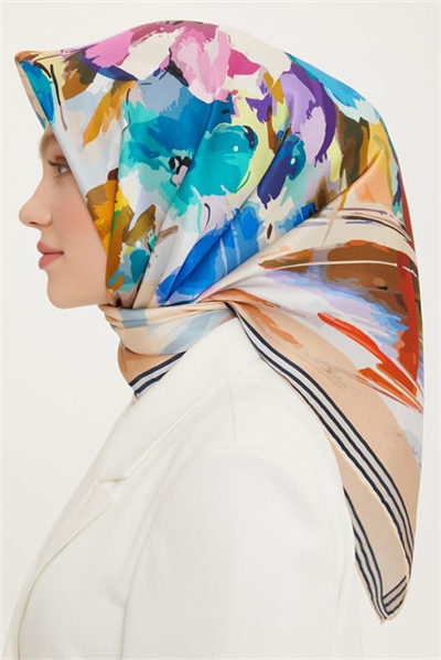 Armine Twill İpek Eşarp 22Ya8713 35