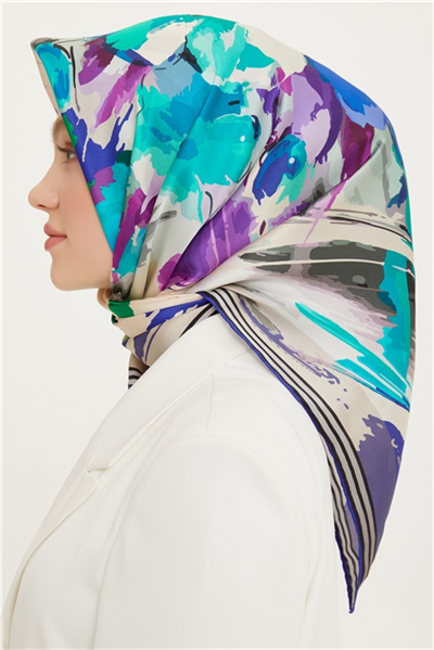 Armine Twill İpek Eşarp 22Ya8713 51