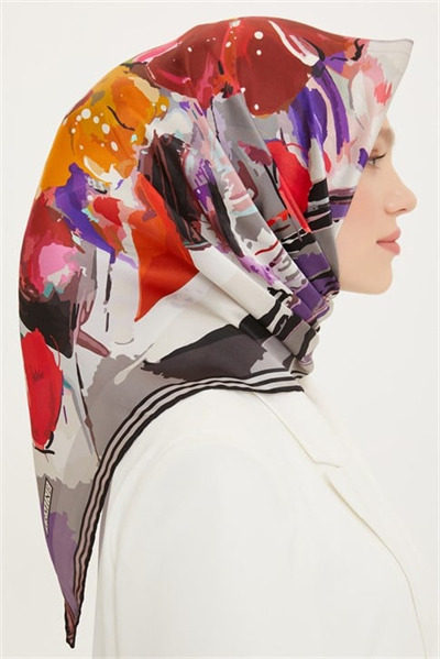 Armine Twill İpek Eşarp 22Ya8713 53