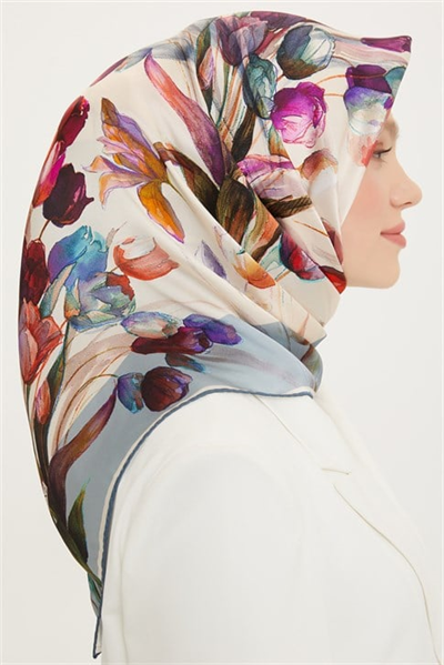 Armine Twill İpek Eşarp 22Ya8715 01