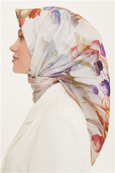 Armine Twill İpek Eşarp 22Ya8715 35