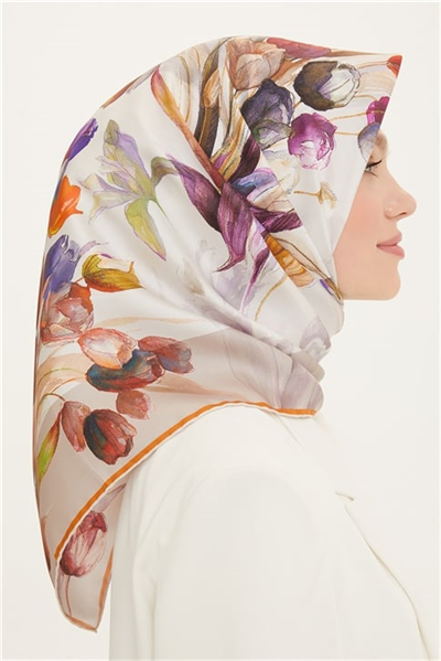 Armine Twill İpek Eşarp 22Ya8715 35