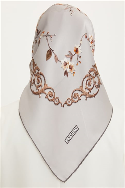 Armine Twill İpek Eşarp 22Ya8716 38