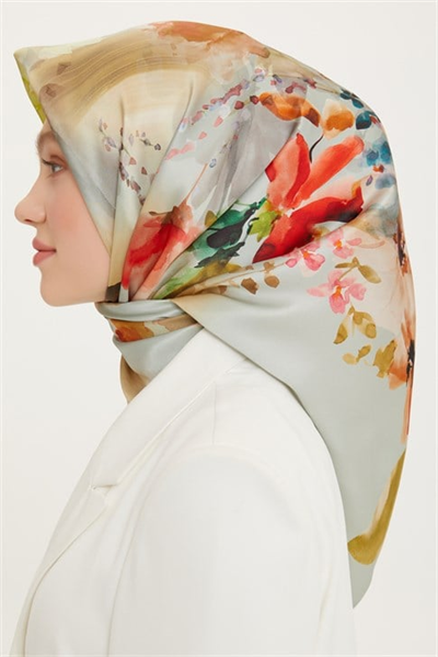 Armine Twill İpek Eşarp 22Ya8717 35