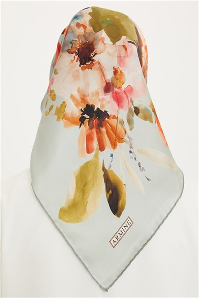 Armine Twill İpek Eşarp 22Ya8717 35