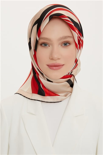 Armine Twill İpek Eşarp 22Ya8721 01