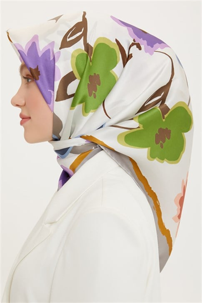 Armine Twill İpek Eşarp 22Ya8722 09