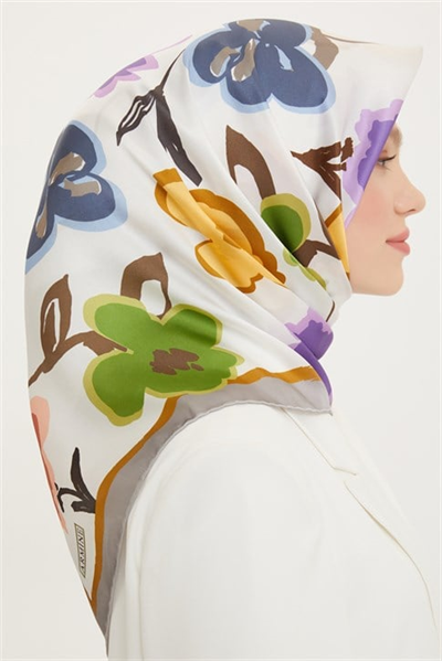 Armine Twill İpek Eşarp 22Ya8722 09