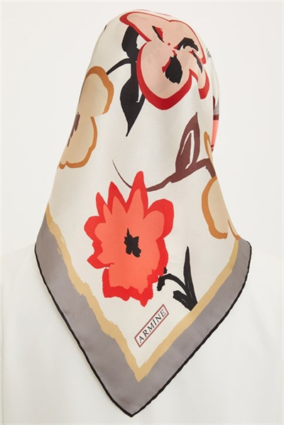Armine Twill İpek Eşarp 22Ya8722 35