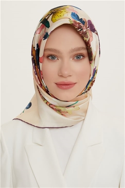 Armine Twill İpek Eşarp 22Ya8723 01