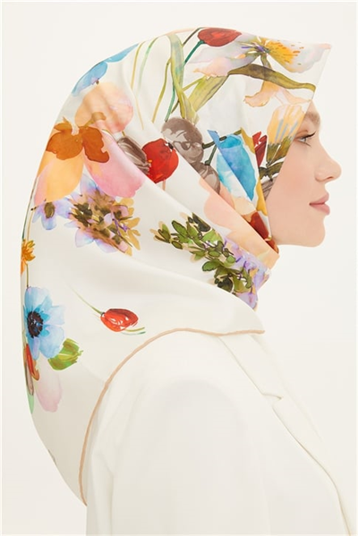 Armine Twill İpek Eşarp 22Ya8723 35