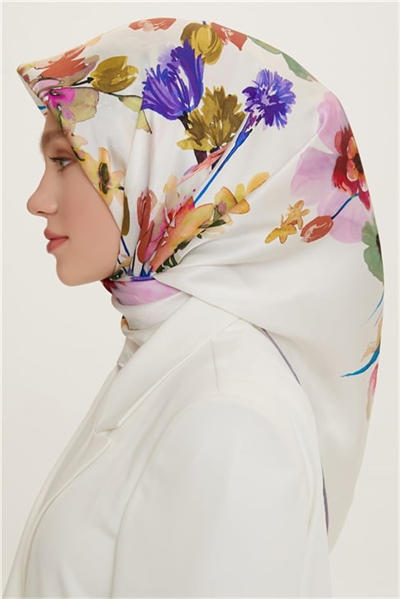 Armine Twill İpek Eşarp 22Ya8723 36
