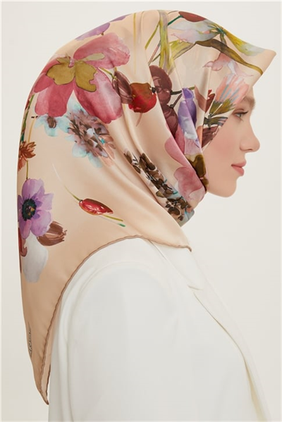 Armine Twill İpek Eşarp 22Ya8723 38