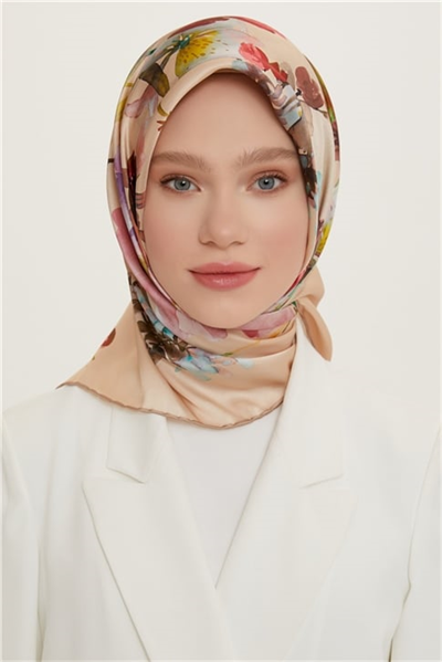 Armine Twill İpek Eşarp 22Ya8723 38