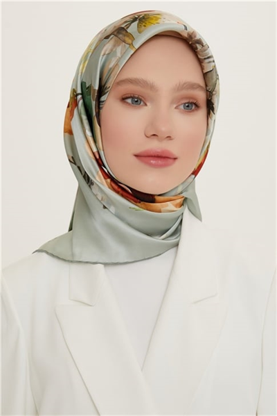 Armine Twill İpek Eşarp 22Ya8723 39