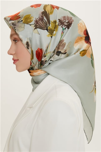 Armine Twill İpek Eşarp 22Ya8723 39