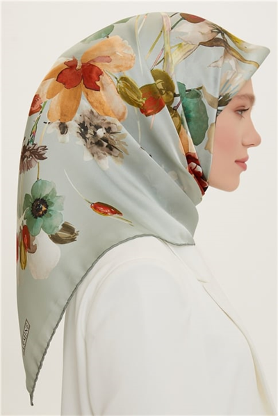 Armine Twill İpek Eşarp 22Ya8723 39