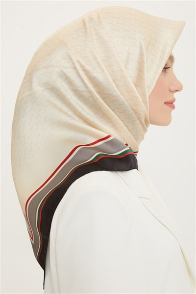Armine Twill İpek Eşarp 22Ya8724 09